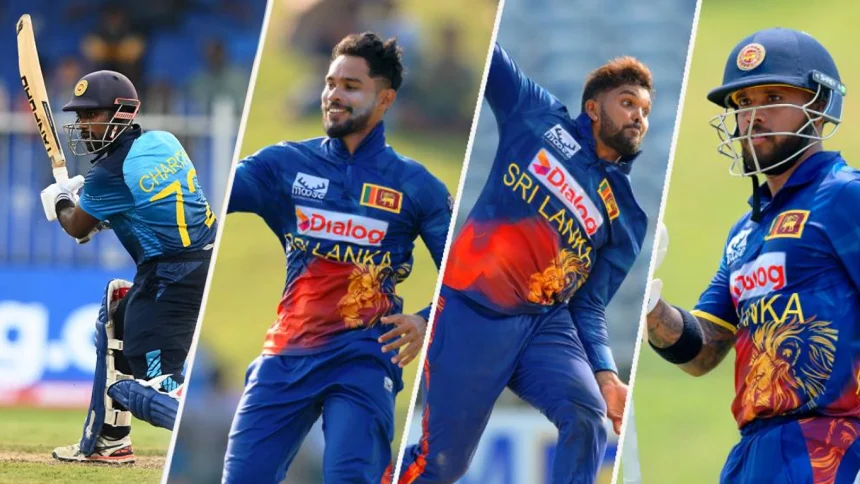 New Captains of Sri Lanka Cricket