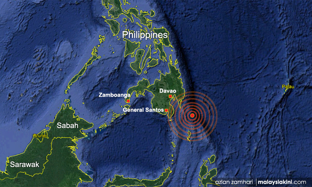 Tsunami warning issued