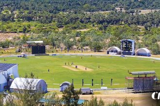 Batticaloa's Kodamunei Cricket Stadium